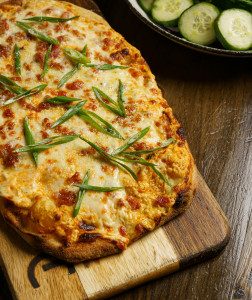 Pizza De Frango Com Búfalo