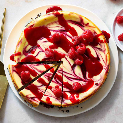 Cheesecake Aux Framboises