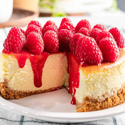 Cheesecake Aux Framboises