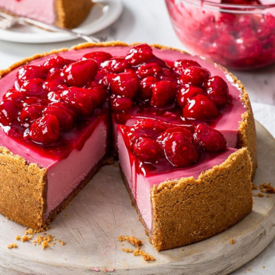 Cheesecake Aux Framboises