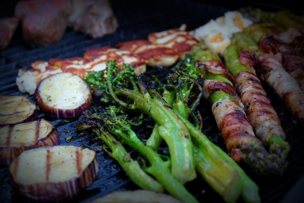 Gegrillter Spargel