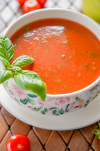 Zuppa Di Pomodoro E Basilico