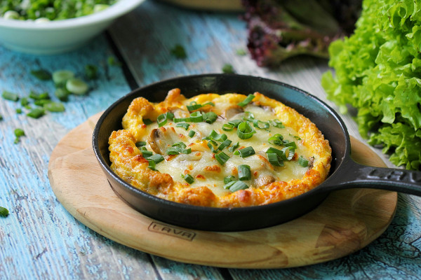 Repas De Biscuit Au Fromage, Aux Œufs Et Au Bacon