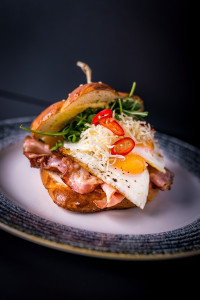 Hambúrguer De Café Da Manhã