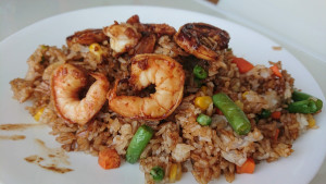 Arroz Frito Con Pescado Salado