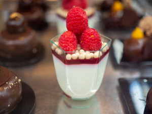 Parfait Allo Yogurt E Lamponi