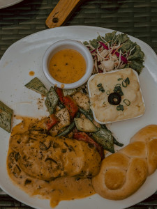 Poulet Cobb À L'avocat