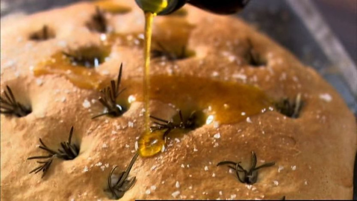 Focaccia Con Sal Marina