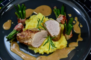 Frites De Purée De Pommes De Terre À L'ail