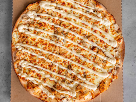 Vitlökskycklingpizza