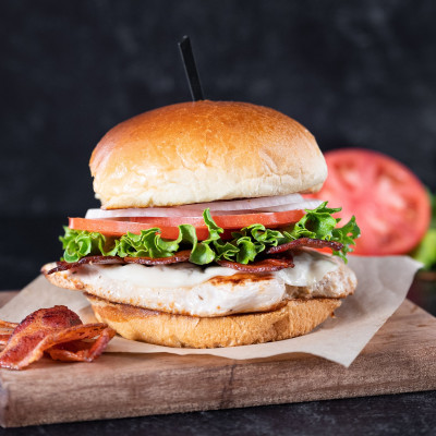 Panino Al Pollo Alla Griglia Con Bacon Ranch