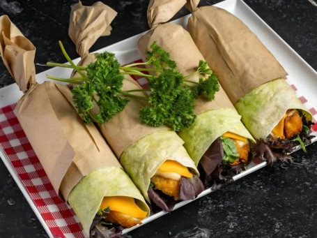 Wrap Au Poulet Et Au Pesto