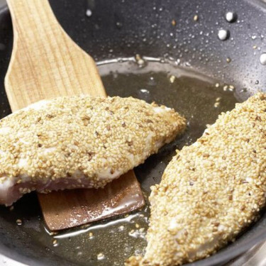 Poulet Au Sésame Pour Le Déjeuner