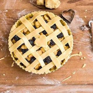 Tarta De Manzana En Rejilla 8