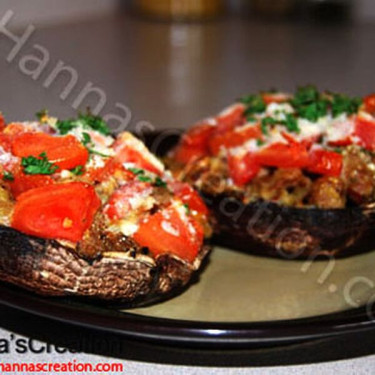 Champignons Portobello Farcis