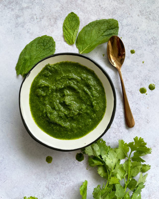 Grön Chutney