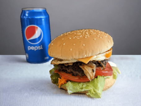 Burger Au Fromage Et Aux Œufs