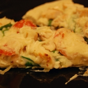 Pizza Florentine Au Poulet