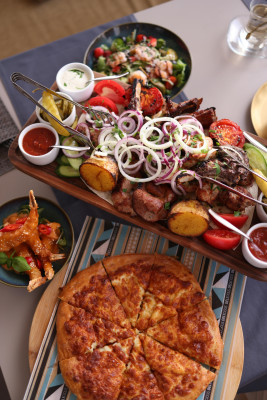 Kalifornien Kycklingpizza