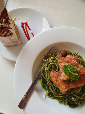 Kyckling Vitsås Pasta