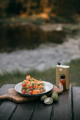 Barn Grillad Ost Och Pommes Frites