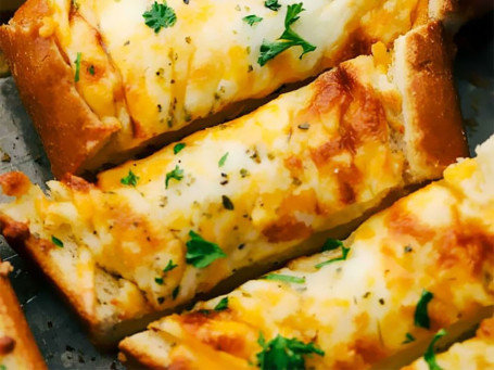 Vitlöksbröd Med Tre Ostar