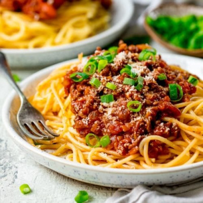 Spaghettis À La Bolognaise