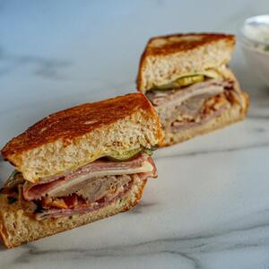 Cena Con Prosciutto E Osso Tagliato Spesso