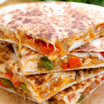 Kyckling Fajita Quesadillas