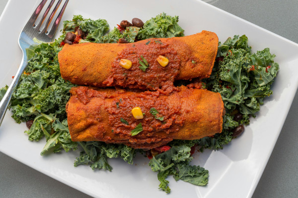 Grönsaks-Enchiladas