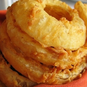 Buttermilk-Lökringar