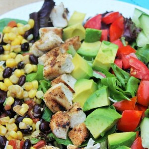 Grillad Fajita Sallad