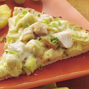 Pizza De Pollo Con Queso