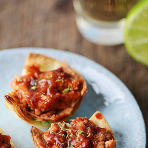 Hühnchen Mini Tostadas