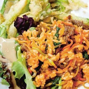 Kryddig Nötkött Bibimbap