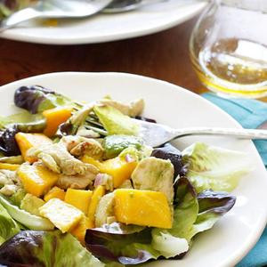 Kyckling, Mango Avokadosallad